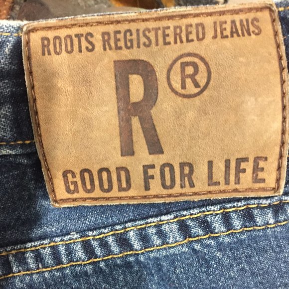 VINTAGE ROOTS WIDE LEG JEANS SIZE 30/30 - Picture 6 of 8